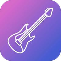 Electric Guitar Vector Icon