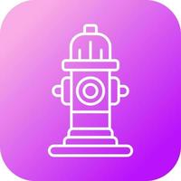 Fire Hydrant Vector Icon