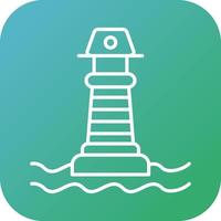 Lighthouse Vector Icon