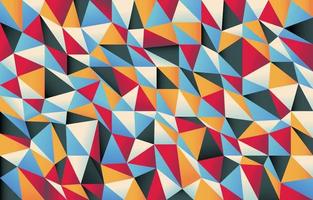 Abstract Low Poly Background vector