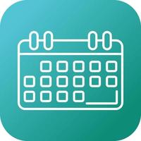 Calendar Vector Icon