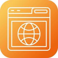 Browser Vector Icon
