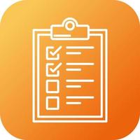 Check List Vector Icon