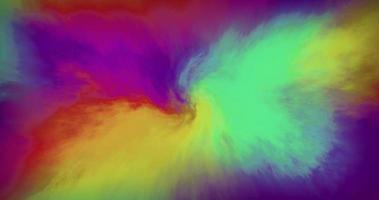 Rainbow Color Animated Cloud Motion. Animated Background. video