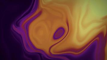 Animated Background - Abstract Motion Art Swirling, Dark Creamy Purple Fluid video