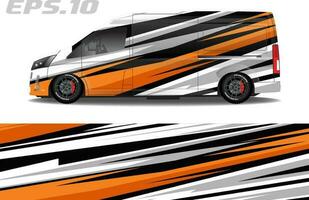 blind van vector livery racing car design