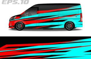 vector design for van livery stickers and others
