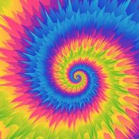 Artistic tie dye groovy pattern background vector