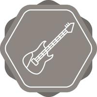 Electric Guitar Vector Icon