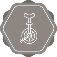 Unicycle Vector Icon