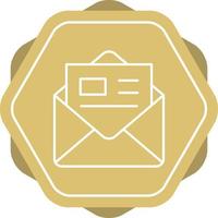 icono de vector de invitación