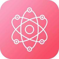 Atom Structure Vector Icon