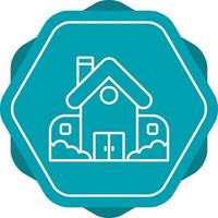 Retirement Home Vector Icon