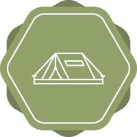 Tent Vector Icon