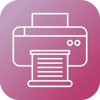 Printer Vector Icon