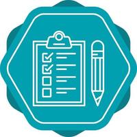 Exam Vector Icon