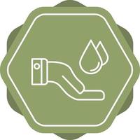 Save Water Vector Icon