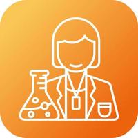 Scientist Vector Icon