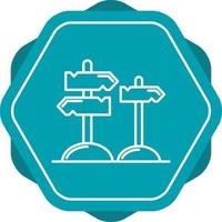 Directions Vector Icon