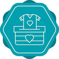 Cloth Donate Vector Icon
