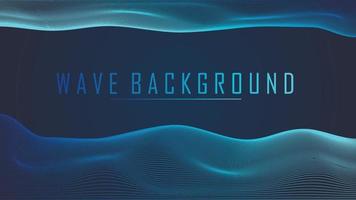 Wave Gradient Background in vector Design