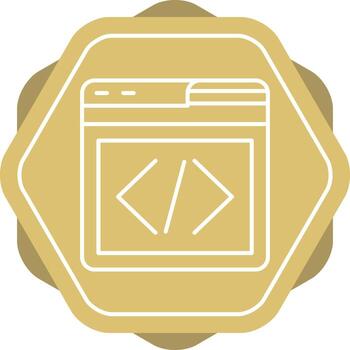 Web Programing Vector Icon