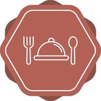 icono de vector de catering