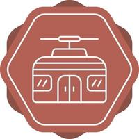 Cable Car Vector Icon