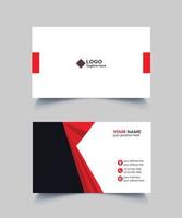 business card template vector