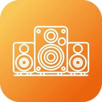 Speaker Vector Icon