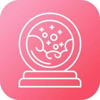 Crystal Ball Vector Icon