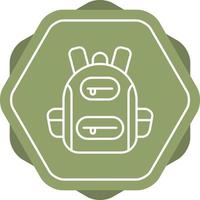 Backpack Vector Icon