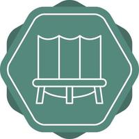 Trampoline Vector Icon