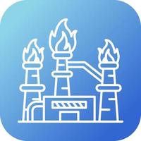 Natural Gas Vector Icon