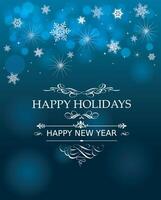 Happy Holiday Background design vector