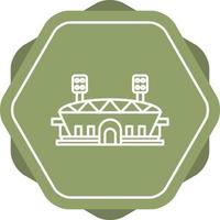 icono de vector de estadio