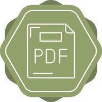 PDF Vector Icon