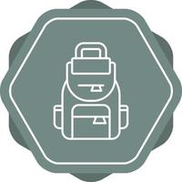 Backpack Vector Icon