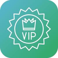 icono de vector vip