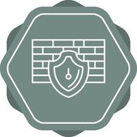 Firewall Vector Icon