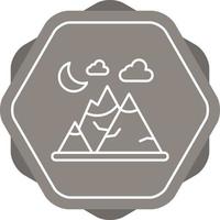 Mountain Vector Icon