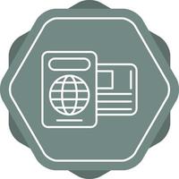 Passport Vector Icon