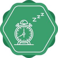 icono de vector de tiempo de sueño