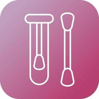 Cotton Swabs Vector Icon