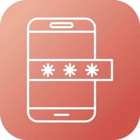 Password Vector Icon