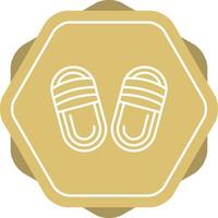 Slippers Vector Icon