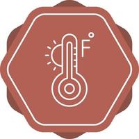 Fahrenheit Vector Icon