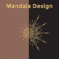 diseño de mandala premium vector