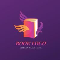 color  book logo vector