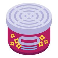 Air freshener icon, isometric style vector